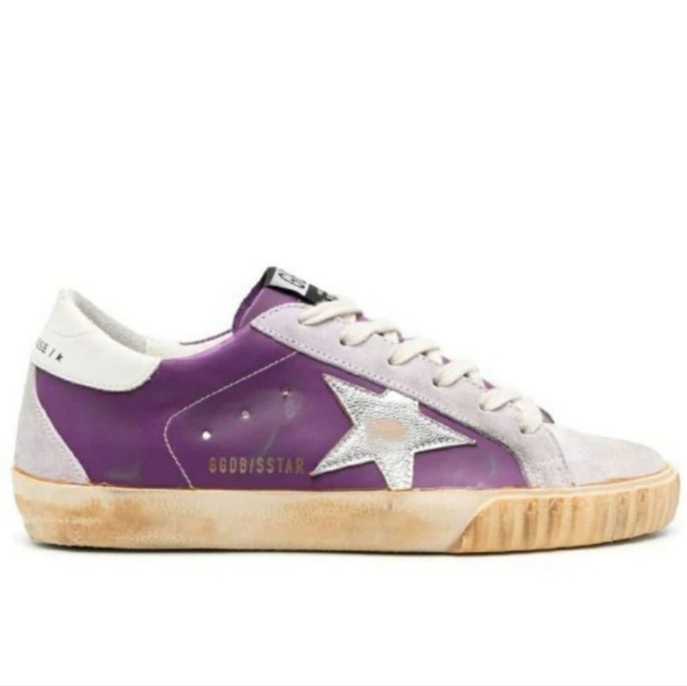 Golden goose leather sneakers